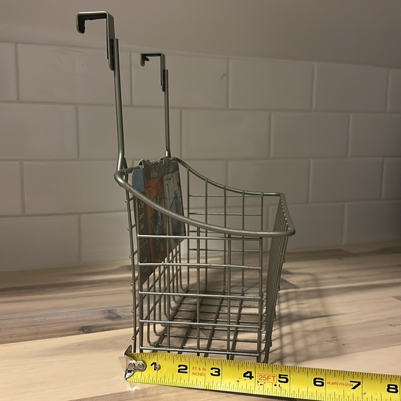 Over-the-Cabinet Door Storage Basket - Picture 9 of 9